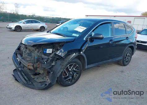 2016 Honda Cr-V Se из США, поврежденный, VIN 5J6RM4H42GL023728